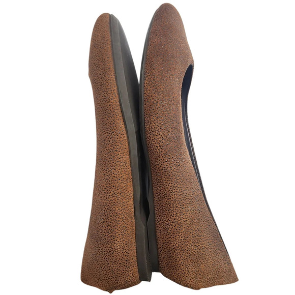 SAS Brown Lacey Slip On Loafers Womens 9W - Picture 9 of 9